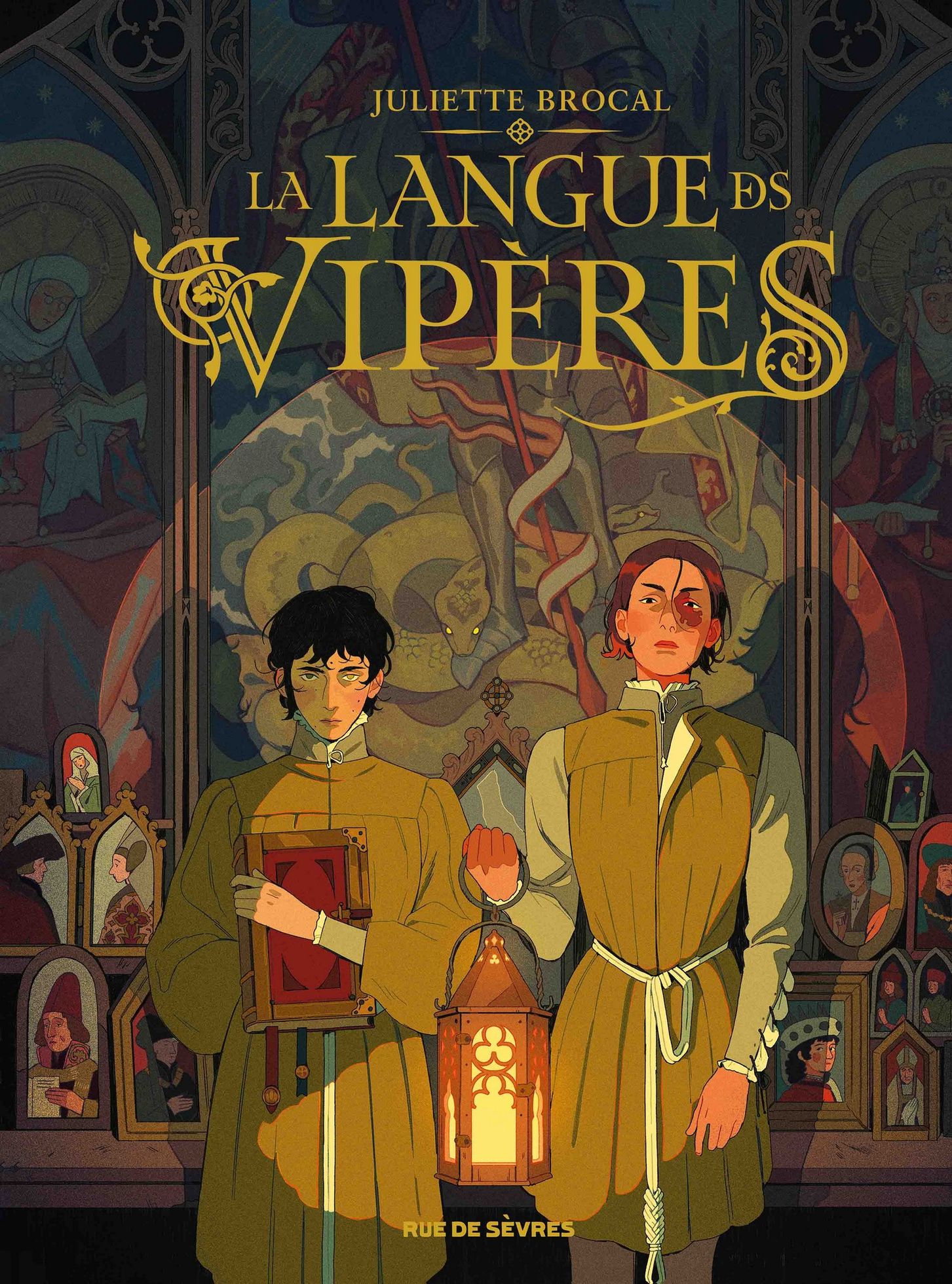 La Langue des vipères de Juliette Brocal, formidable album de fantasy, original et puissant !